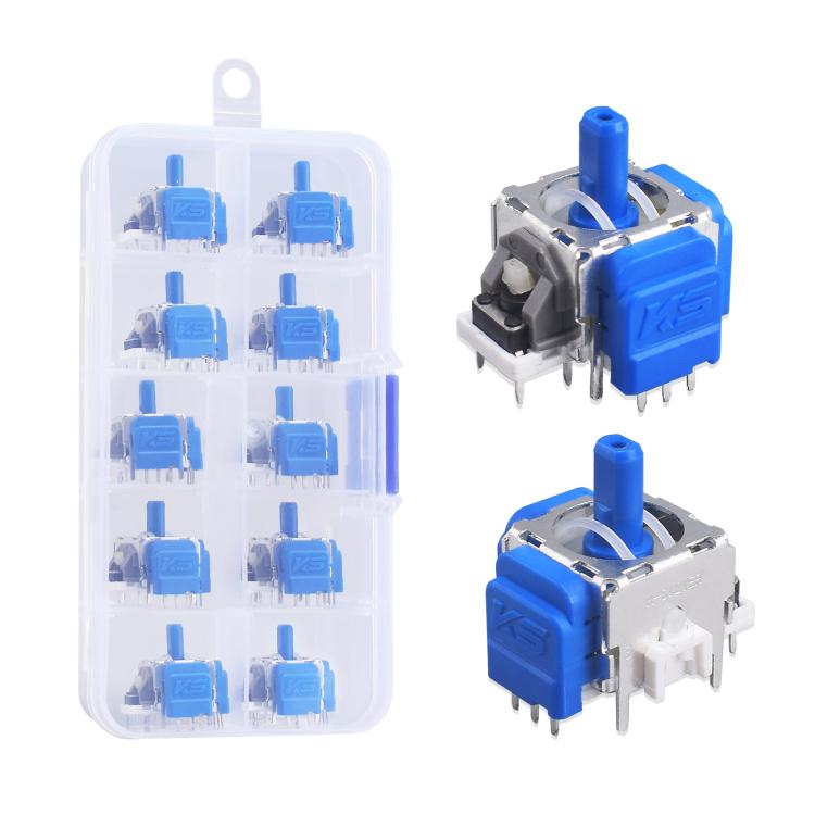 TMR Electromagnetic 3D Joystick Analog Sensor Module Replacement, 10 PCS/Box For PS5, 10 PCS/Box For PS4, 10 PCS/Box For XBOX, 10 PCS/Box For Nintendo Switch PRO, 10 PCS/Box For Nintendo Switch Joycon Black, 10 PCS/Box For Nintendo Switch Joycon White