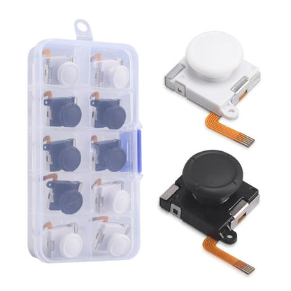 TMR Electromagnetic 3D Joystick Analog Sensor Module Replacement, 10 PCS/Box For PS5, 10 PCS/Box For PS4, 10 PCS/Box For XBOX, 10 PCS/Box For Nintendo Switch PRO, 10 PCS/Box For Nintendo Switch Joycon Black, 10 PCS/Box For Nintendo Switch Joycon White