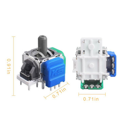 TMR Electromagnetic 3D Joystick Analog Sensor Module Replacement, 10 PCS/Box For PS5, 10 PCS/Box For PS4, 10 PCS/Box For XBOX, 10 PCS/Box For Nintendo Switch PRO, 10 PCS/Box For Nintendo Switch Joycon Black, 10 PCS/Box For Nintendo Switch Joycon White