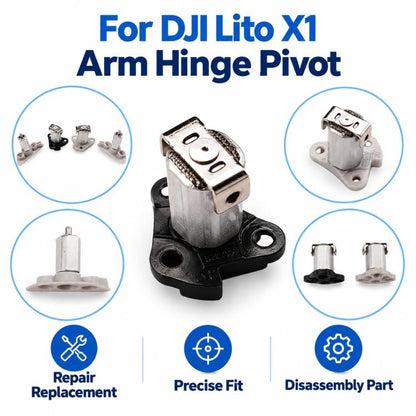 For DJI Lito 1 / X1 Arm Hinge Repair Replacement Part, Front-left, Rear-left, Rear-right, Front-right