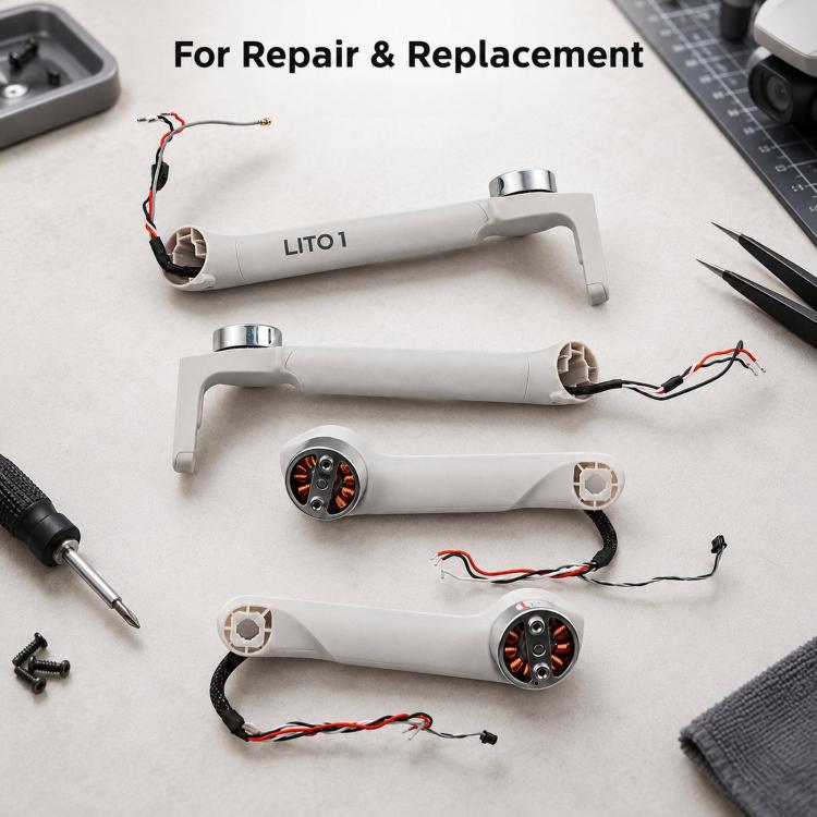 For DJI Lito 1 Replacement Arm for Repair / Disassembly, Front-left, Front-right, Rear-left, Rear-right