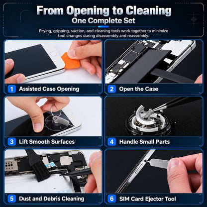 58 in 1 Precision Screwdriver Set CR-V Steel Multi-Function Hardware Tool Kit