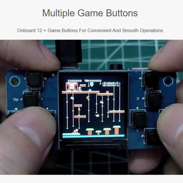 1.3 inch LCD Game Console For Raspberry Pi 240x240 Resolution Integrated ST7789 Driver Chip SPI Communication, WAVESHARE 29421, WAVESHARE 29422