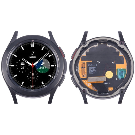 Original LCD Screen Digitizer Full Assembly with Frame for Samsung Galaxy Watch4 Classic 42mm SM-R880/R885