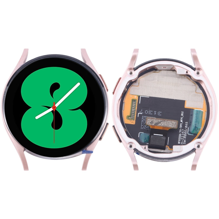 Original LCD Screen Digitizer Full Assembly with Frame for Samsung Galaxy Watch4 40mm SM-R860/R865