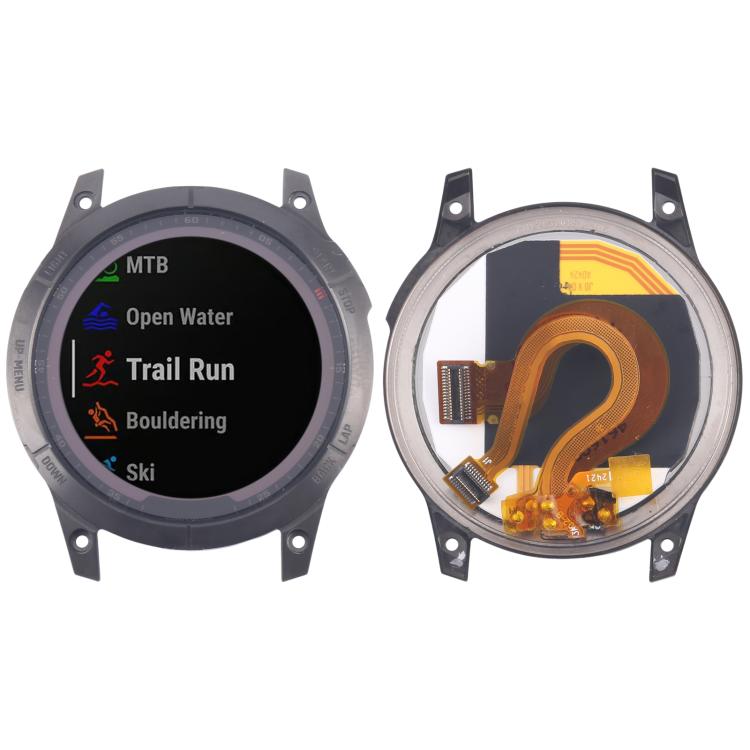 For Garmin Fenix 7 Original LCD Screen Digitizer Full Assembly With Frame