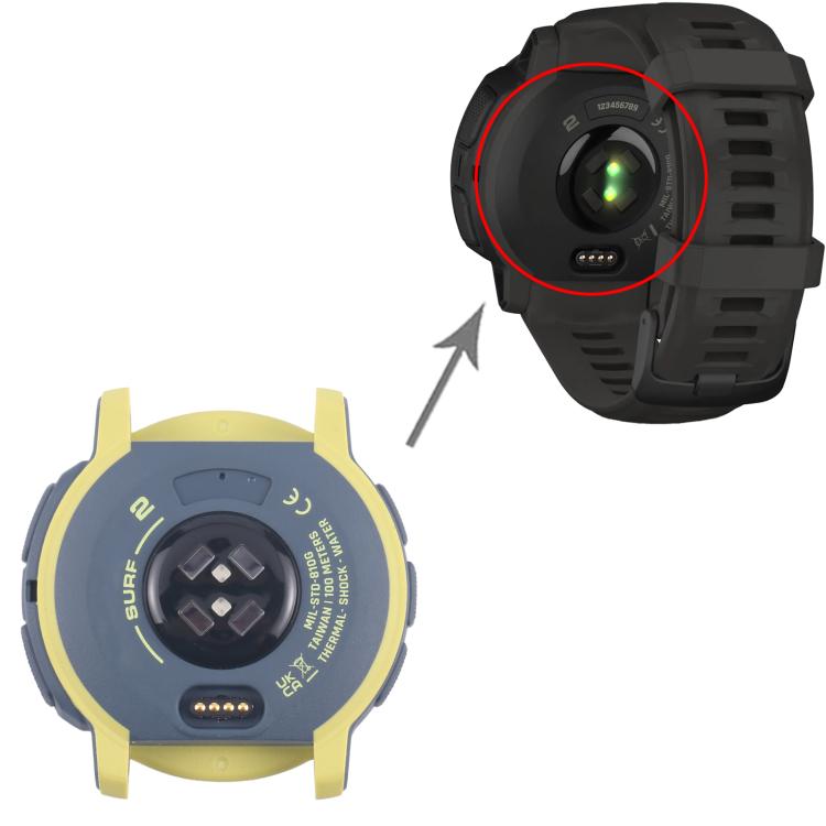 For Garmin Instinct 2 Original Disassembled Back Cover, For Garmin Instinct 2(Original,Blue)