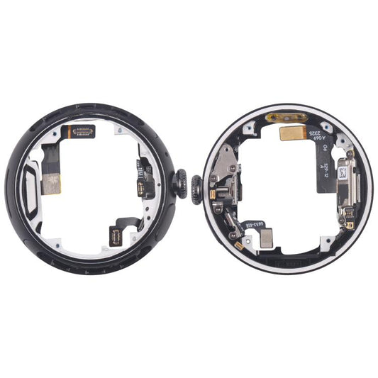 For Google Pixel Watch 2 2023 G4TSL GC3G8 GD2WG Middle Frame Bezel Plate with Crown Spin Axis Flex Cable, Middle Frame