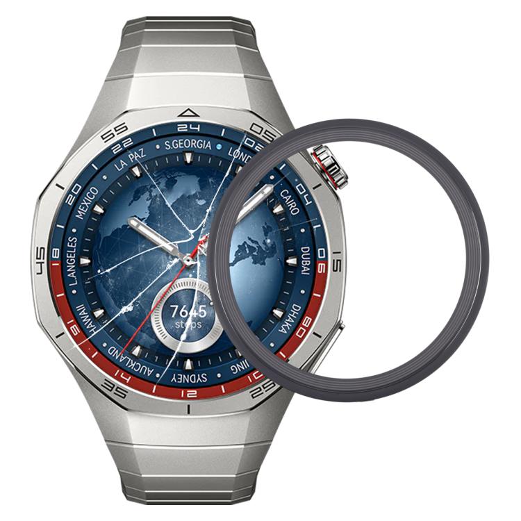 For Huawei Watch GT 5 Pro 46mm Original Sapphire Material Front Screen Outer Glass Lens, For Huawei Watch GT 5 Pro 46mm(Original,Black)