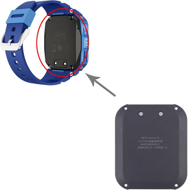 For Huawei Watch Kids 4 Pro Original Back Cover Full Assembly With Battery