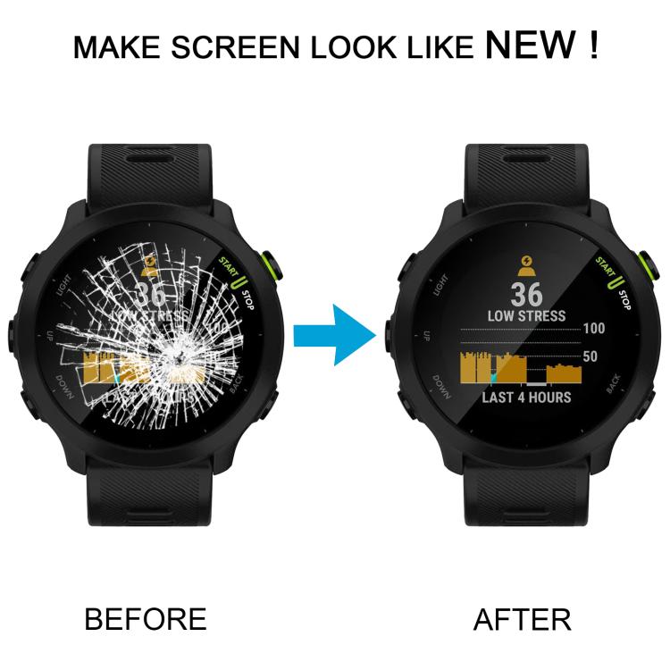 For Garmin Forerunner 55 Original Disassembled LCD Screen with Digitizer Full Assembly, For Garmin Forerunner 55