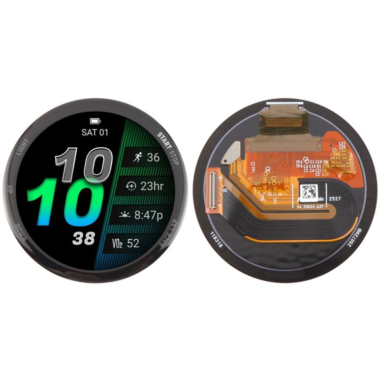 For Garmin Forerunner 970 Original LCD Screen with Digitizer Full Assembly, For Garmin Forerunner 970(Original)