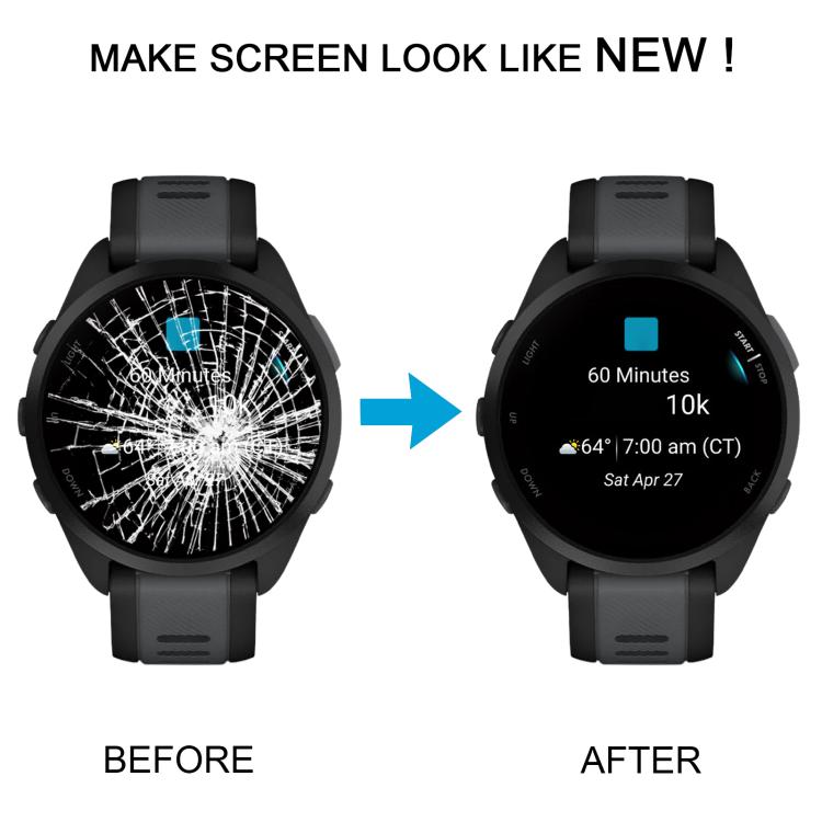 For Garmin Forerunner 165 Original LCD Screen with Digitizer Full Assembly, For Garmin Forerunner 165(Original)